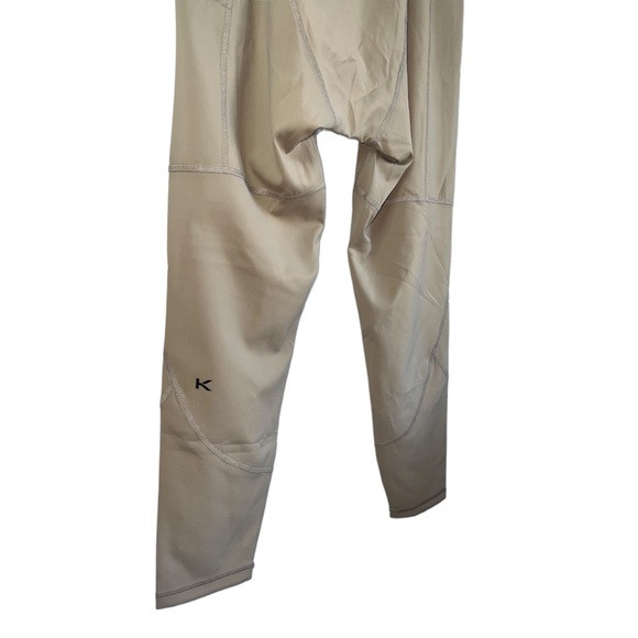 Koral men's X Infinity Leggings cropped Medium wheat Color NWOT - Picture 4 of 6